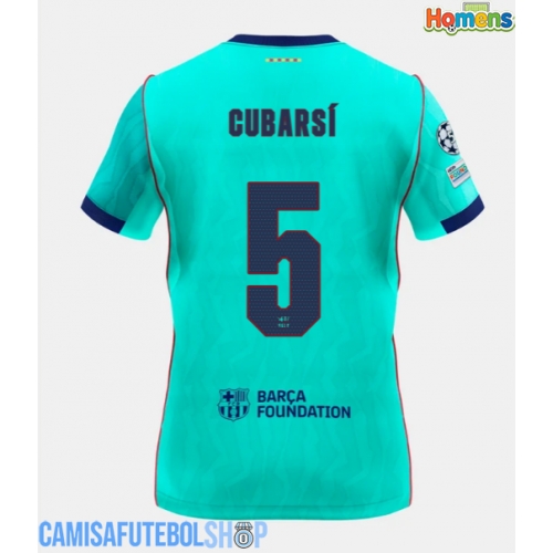 Camisa de time de futebol Barcelona Pau Cubarsi #5 Replicas 3º Equipamento 2026-27 Manga Curta